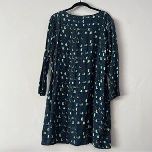 🪴 Anthropologie Acote Abstract Dot Patterned Shift Dress Size 0